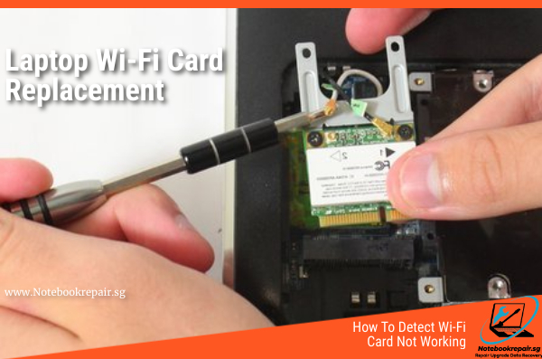 How to replace damaged WiFi adapter in laptop